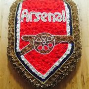 Arsenal Badge Tribute