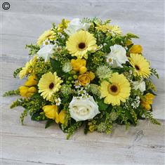 Scented Yellow Posy Extra Large